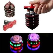 LED Flashing Spined Top Music Gyroscope Gyro Peg Toy Kids Gift Party Supplies New 2024 - buy cheap