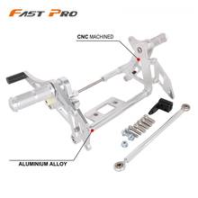 Motorcycle CNC Adjustable Billet Foot Pegs Pedals Rest Footpegs For HONDA Z50 Z 50 Monkey  2024 - buy cheap