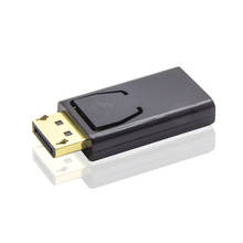 Adaptador de puerto de visualización a HDMI, convertidores DisplayPort macho a hembra, transmisión de sincronización de Audio y vídeo, 1080P 2024 - compra barato