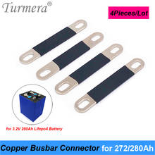 Turmera-conector de barras de cobre para bateria ininterrupta, 3.2v, 272ah, 280ah, 310ah, lifepo4, 4 peças 2024 - compre barato