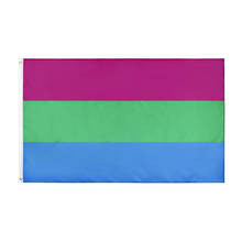 Bandeira do orgulho lgbtq lgbt 90*150cm, bandeira para decoração 2024 - compre barato