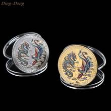 Prosperity Brought by the Dragon and the Phoenix Commemorative Coin 2024 - buy cheap