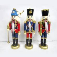 15cm Free shipping puppets doll toy boutique Nutcracker puppet king soldier painted children Christmas gift 3 pcs/lot HT034 2024 - buy cheap