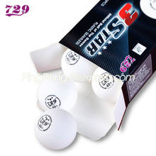 Friendship 729 Table Tennis Ball 3-Star Plastic Seamless Poly 3 Star Ping Pong Balls ITTF APPROVED 2024 - buy cheap