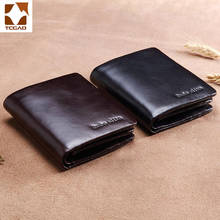 Leather Men's Wallet men's purse with a latch Mens pocket Go Causal For partmon billetera cuero boton hombre Pocket Coin Purse 2024 - buy cheap