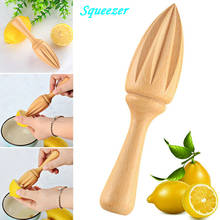1Pc Creative Wooden Lemon Squeezer Hand Press Manual Juicer Fruit Orange Citrus Juice Extractor Reamers Ten-corner Design 2024 - buy cheap