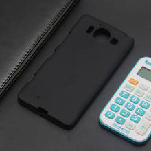 AMMYKI-funda de teléfono ultrafina de silicona negra suave, última tendencia, para Microsoft Lumia 5,2 n950, 950" 2024 - compra barato