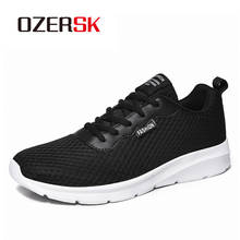 OZERSK 2022 Spring New Mesh Men Casual Shoes Lac-Up Men Shoes Lightweight Comfortable Breathable Walking Sneakers Size 39~48 2024 - buy cheap