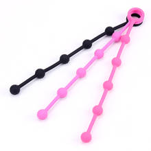 Anal Little Floating Point Pull Beads Anal Silicone Posterior Pull Beads G Point Anal Beads Stimulation Adult Sex Products 2024 - buy cheap