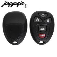 Jingyuqin 20 шт./лот 5 кнопок дистанционного ключа оболочки для G-M-C для Buick для Cadillac Chevy ДЛЯ Chevrolet Fob чехол Замена 22733524 2024 - купить недорого