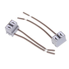 Adaptador de cabos para carro, 2 peças, soquetes com conector de fio automático para h7, farol de led hid, luzes de neblina 2024 - compre barato