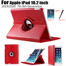 Funda de cuero PU giratoria 360 para iPad de Apple, 10,2 pulgadas, 2020, 7. ª y 8. ª generación, A2270/A2428/A2429, funda inteligente con tapa y soporte 2024 - compra barato