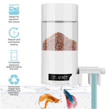 Shyfish O2 Smart fish feeder Aquarium Digital Automatic Food dispenser fish tank Portable Timer Feeding machine 500ml 2024 - buy cheap