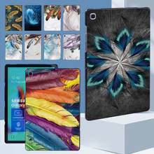 Feather Pattern Case for Samsung Galaxy Tab A7 10.4"/Tab A 8.0"/Tab S6 Lite P610/Tab A A6 10.1"/Tab A/Tab S5e 10.5" Tablet Shell 2024 - buy cheap