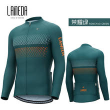 Lameda-camisa de manga longa para bicicleta, roupa para ciclismo, quente, primavera e outono 2024 - compre barato