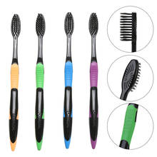 4Pcs Family Suit soft Bamboo Charcoal Toothbrush adult Oral Dental Care Soft Nano unisex  Healthy Cleaning Teeth Brushes 2024 - buy cheap