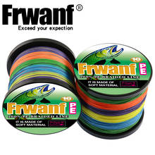 Frwanf Braided Fishing Line 16 Strand 500m Multifilament Line Braided Wire 20-500LB Hollowcore Lines Multicolor rope ice fishing 2024 - buy cheap