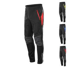 Waterproof Winter Thermal Fleece Cycling Pants Men Mtb Bike Clothing Bicycle Trousers Running Fitness Compression Tights 2024 - buy cheap