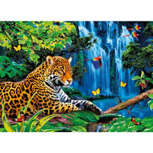 Pintura de diamantes de imitación 5d, bordado de tigres y acuarelas, cuadrado, bordado completo, resina, Animal KAMY YI moderno 2024 - compra barato