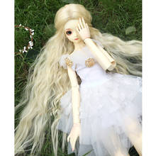 2020 Fashion Style 1/3 1/4 1/6 1/8 Bjd SD Wig Long Wavy Hair High Temperature Wire BJD Wig For BJD Doll 2024 - buy cheap