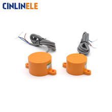 Sensor de proximidade distância 15mm 20mm 25mm dc, interruptor industrial elétrico, sensor de ferro npn pnp no nc 2 fios
