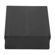 Placa de circuito impreso de aluminio, caja de instrumentos, caja de proyecto electrónico, negro, 40x97x100mm 2024 - compra barato