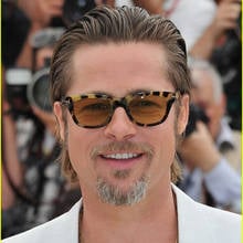 Impressão de leopardo óculos de sol masculino/feminino designer de marca retro óculos de sol brad pitt óculos femininos lentes de sol mujer 2024 - compre barato