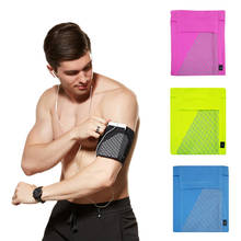 Bolsa de brazo elástica para teléfono móvil Unisex, bolsa de muñeca transpirable para deportes al aire libre, Fitness 2024 - compra barato