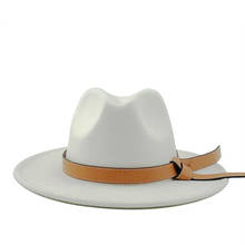 Chapéu de lã para homens e mulheres, chapéu casual vintage para outono e inverno, 56-60cm 2024 - compre barato