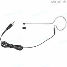 MiCWL High quality Single ear Headset Microphone for Sennheiser ew100 ew300 ew500 sk100 G2 G3 G4 Wireless Head Mics SE02 2024 - buy cheap