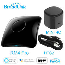 Broadlink RM4 Pro Rm4C Mini HTS2 Humidity Sensor WiFi IR RF Universal Intelligent Remote Controller Work With Alexa Google Home 2024 - buy cheap