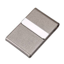 Smoking Accessories Cigarette Case 1 PC Cigar Storage Box Stainless Steel Multifunction Card Cases PU Tobacco Holder 2024 - buy cheap