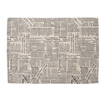 Home Retro Fashion Table Napkin English Newspaper European Style Table Cloth Tea Towel Pad Decoration Art Photography Props 2024 - buy cheap