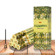 F Stick Incense EUCALYPTUS Handmade Indian Incense Sticks Buddhist Supplies Dropshipping 3 / 6 Tubes Whole Sale Bulk 2022 - buy cheap