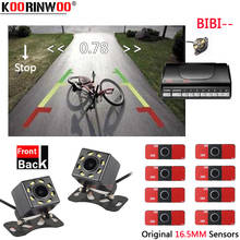 Koorinwoo Parktronic Original 16.5MM Probes Car Parking Sensors Front Camera Auto Rear view camera Video System Jalousie Alarm 2024 - buy cheap
