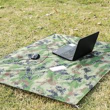 Alfombra plegable portátil para pícnic al aire libre, alfombra impermeable para acampar, cojín de playa, alfombra duradera y cómoda para Picnic 2024 - compra barato