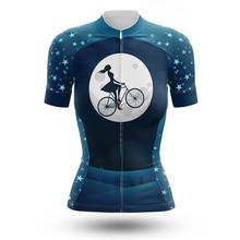 LairschDan-Camiseta De Ciclismo para Mujer, Ropa De equipo profesional para bicicleta De montaña, Maillot corto, 2020 2024 - compra barato