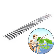 Novidade ponta de vara de pesca de 45 cm, ponta de reposição de vara de pesca taiwan, acessórios de vara de carbono sólida e oca em tamanho completo 2024 - compre barato