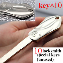 10 locksmith special keys (unused) Key embryo 2024 - buy cheap