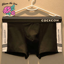 [Bloom the love] Brand New Cotton Letter Men Underwear Boxer Ropa Interior Hombre Cuecas Masculina Mens Boxers Size M-3XL CC0513 2024 - buy cheap