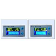 Indicador de capacidade de bateria de chumbo-lítio, universal, 10-100v, lcd, voltímetro digital, teste de voltagem 2024 - compre barato