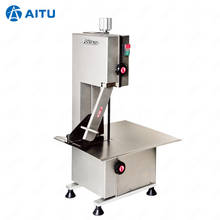 HL1650 electric commercial bone saw bone cutter frozen meat slicer machine with blades 2024 - buy cheap