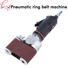 Pneumatic Circular Sand Belt Machine Rust - Removing Sand Polishing Machine Pneumatic Belt Sander Machine Tool 2024 - buy cheap