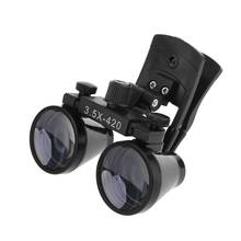 Loupes 2.5X 3.5X Binocular Magnifier Optical Glass Lens Clip Loupe 2024 - buy cheap