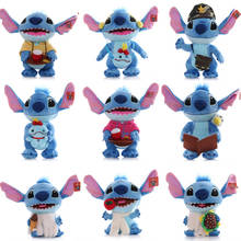 Disney Kawaii Stitch Toy Doll Plush Toy Angie Leroy Baby Style Birthday Gift Decorative Doll Collective Edition Cartoon Doll Toy 2024 - buy cheap
