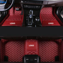 Tane leather car floor mats For volvo v50 v40 c30 xc90 xc60 s80 s60 s40 v70 v60 xc40 accessories carpet rug 2024 - buy cheap