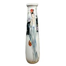 Imitation Qing figure glaze vase antique antique collection Home Furnishing decoration decoration 2024 - buy cheap