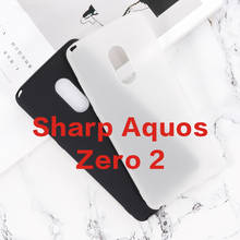 Мягкий чехол из ТПУ для Sharp Aquos Zero 2, силиконовый чехол с рисунком пудинга, защитный чехол для телефона Sharp Aquos Zero2, задняя крышка 6,4 дюйма 2024 - купить недорого