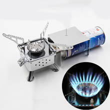 Camping Stove Gas Foldable Mini-Cartridge Camping Gas Stove Outdoor Cooking Tea Stove Camping Accessories estufa camping #A 2024 - buy cheap