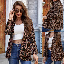 2020 Fashion Brand Jacket Women Parkas Autumn Coat Outwear Leopard Jackets Party Basic Bomber Clothes Female Jacket 2024 - buy cheap